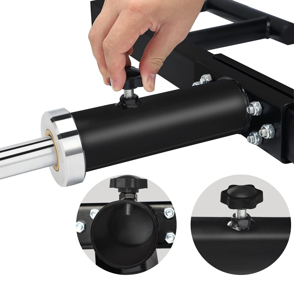 BRTGYM close-up of 1.2 inch handle grip for comfortable secure holds
