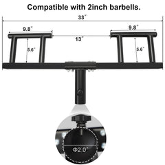 BRTGYM in-use image of standing landmine press demonstrating shoulder work