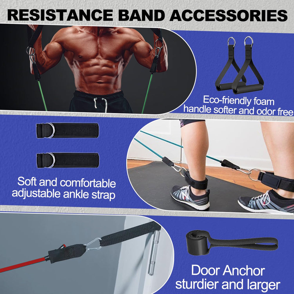 BSJ BESTGYM door anchor detail showing safe anchor point for cable-style exercises