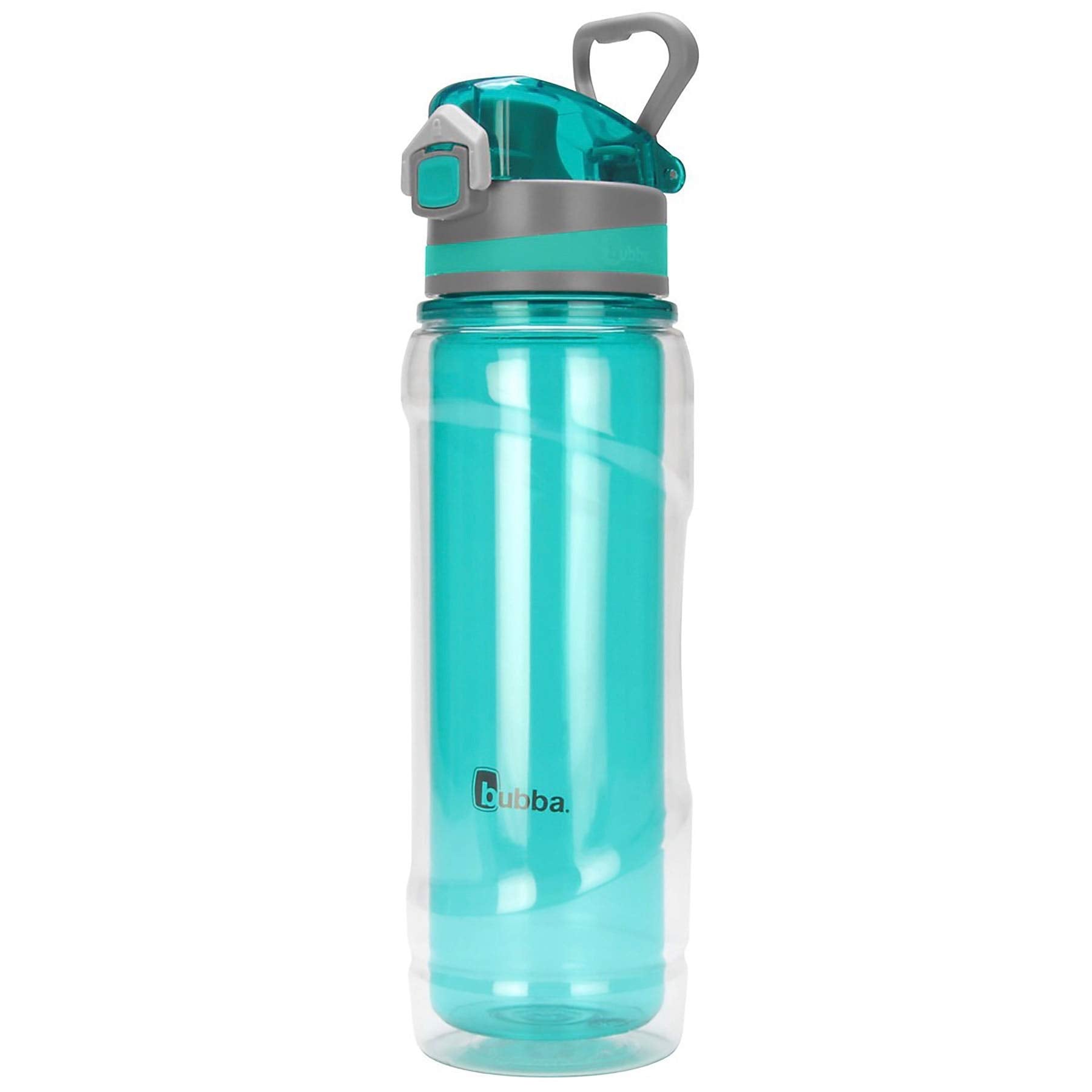 bubba Flo Duo front view showing island teal bottle and easy-grip design