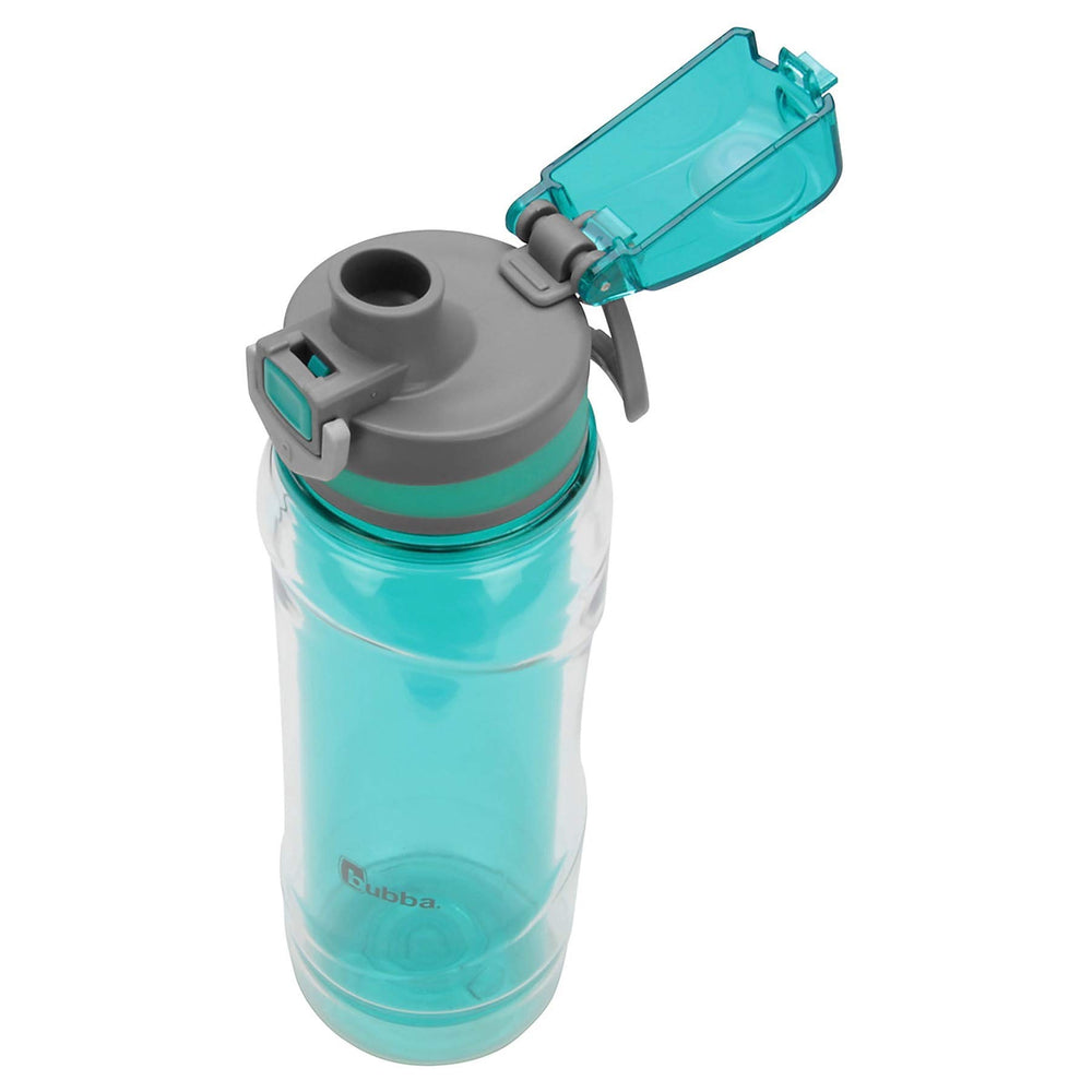 bubba Flo Duo tucked in backpack pocket showing commute-ready convenience