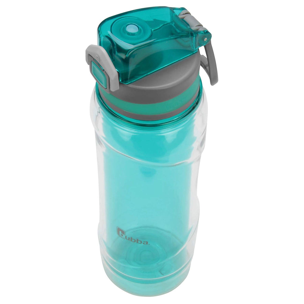 bubba Flo Duo beside a hand for scale showing 24 oz capacity portability