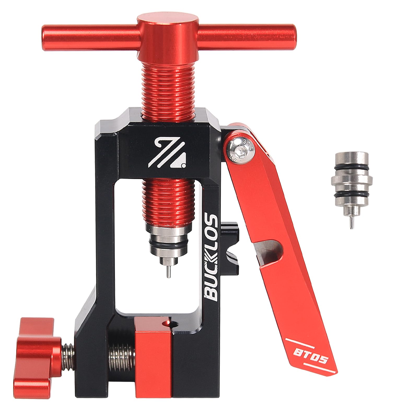 BUCKLOS front view of 2-in-1 tool showing compact design and portable benefit
