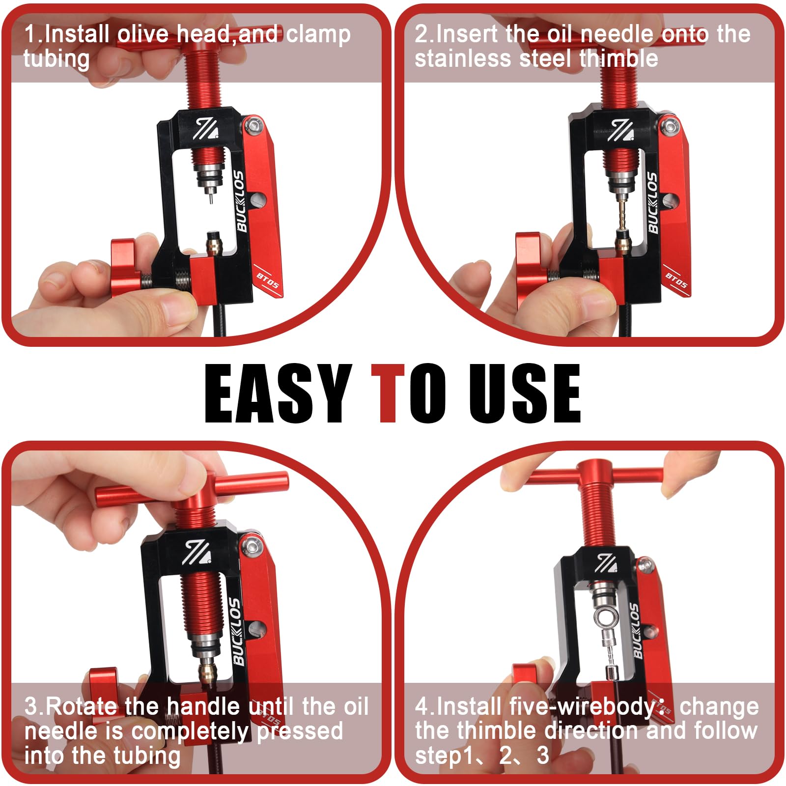 BUCKLOS packaged tool in a cycling kit for convenient on-the-go repairs