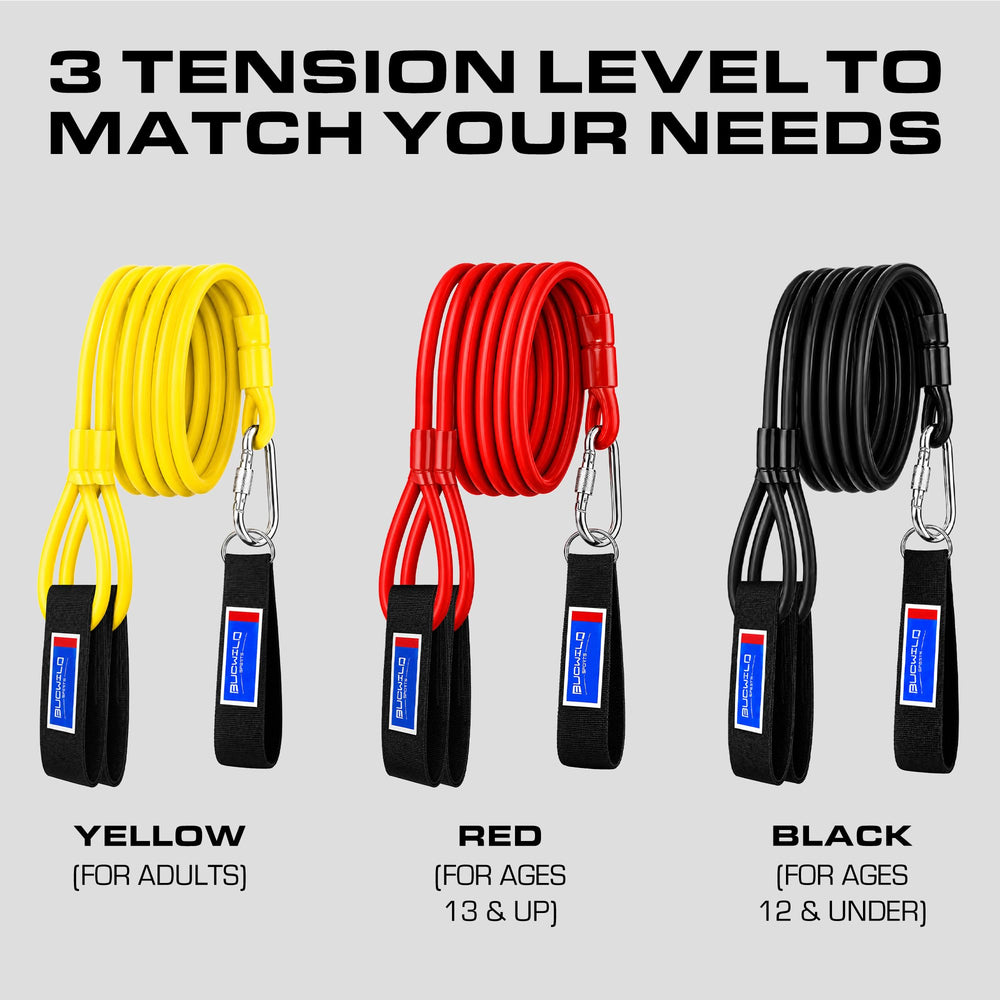 Bucwild Sports bands stored in a sports bag, portable storage benefit
