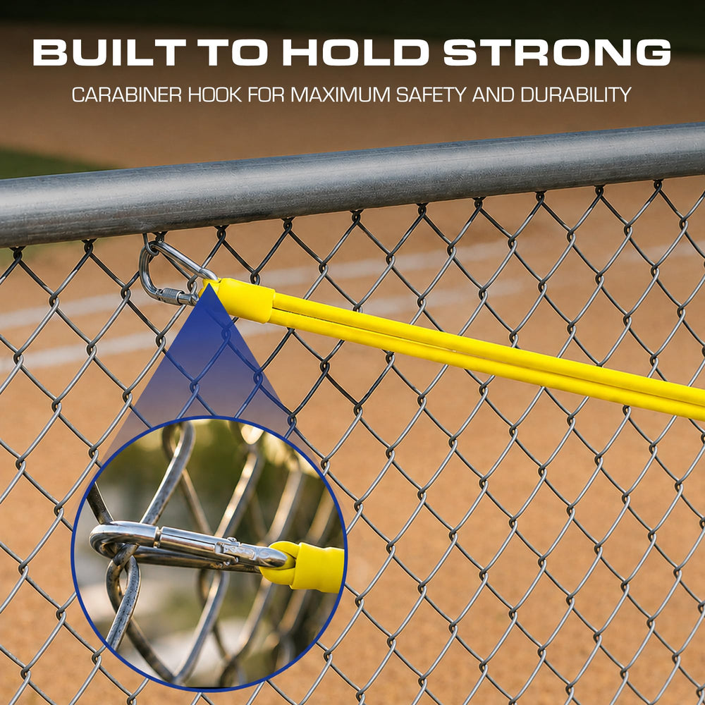 Bucwild Sports athlete using bands on field, sport-specific training benefit