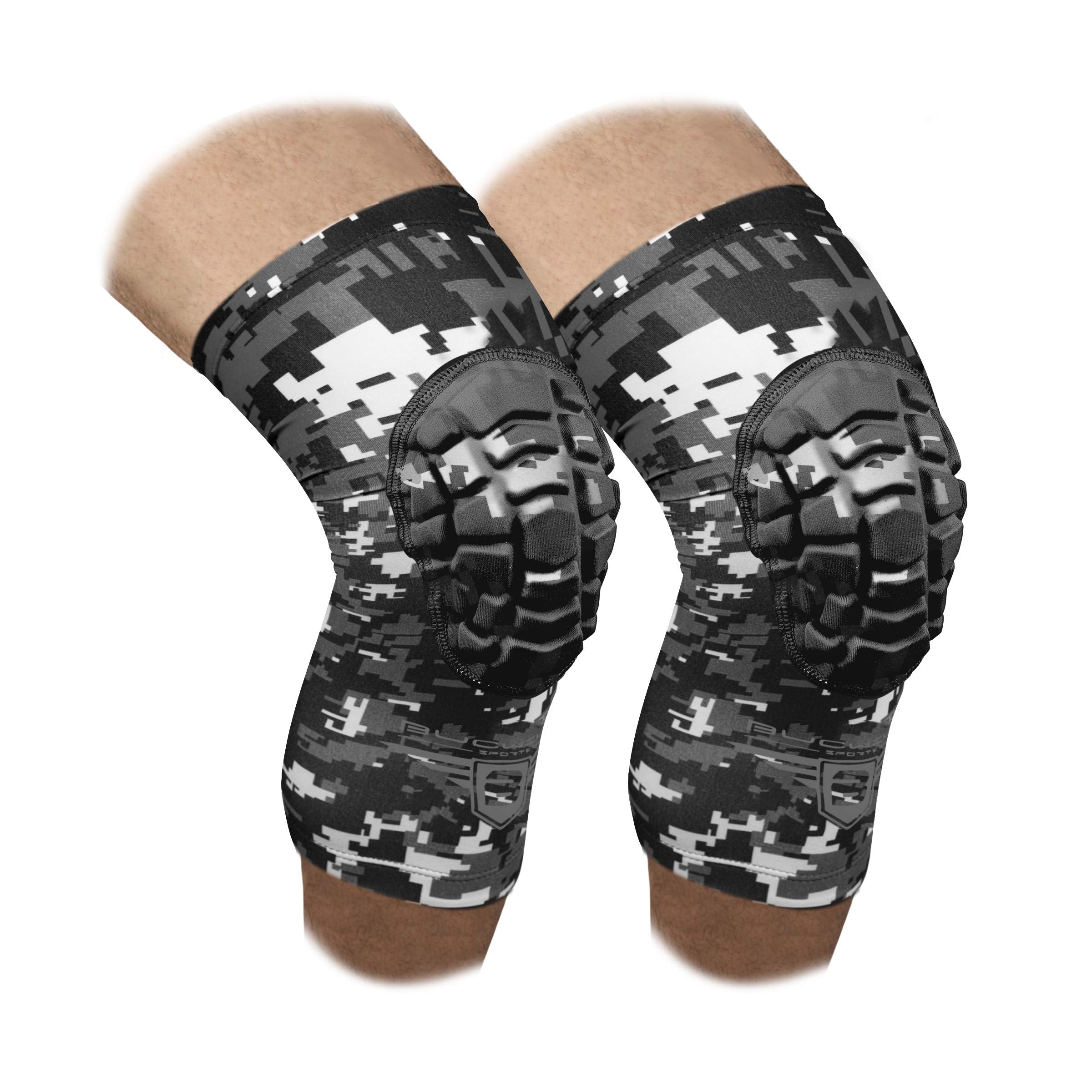 Bucwild Sports front packaging showing black camo sleeves and features