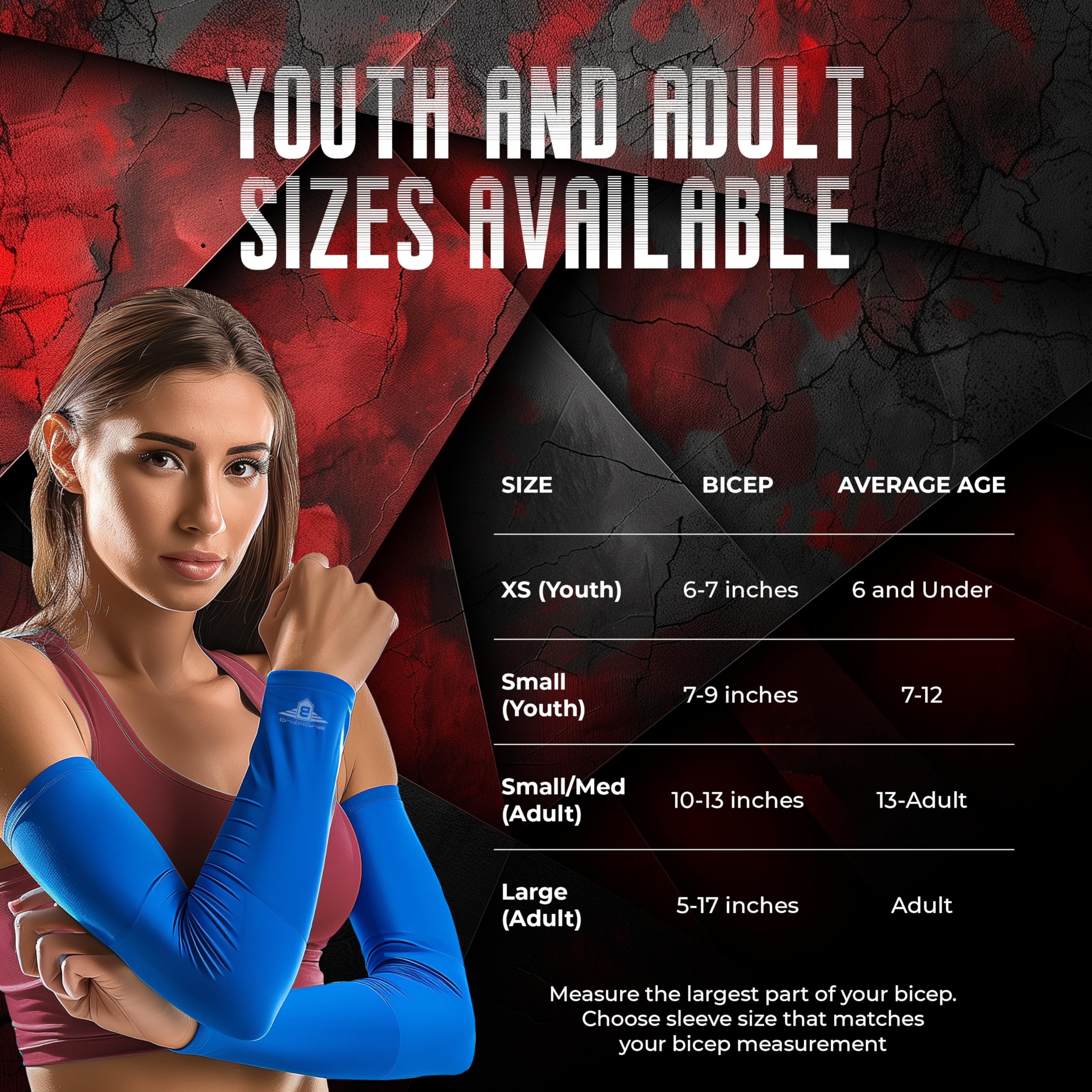 Bucwild Sports size chart and measurement guide helping correct sizing benefit