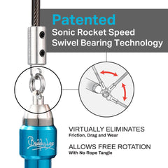 Buddy Lee Aero Speed 2.0 Sonic Rocket Speed bearing detail for faster spins