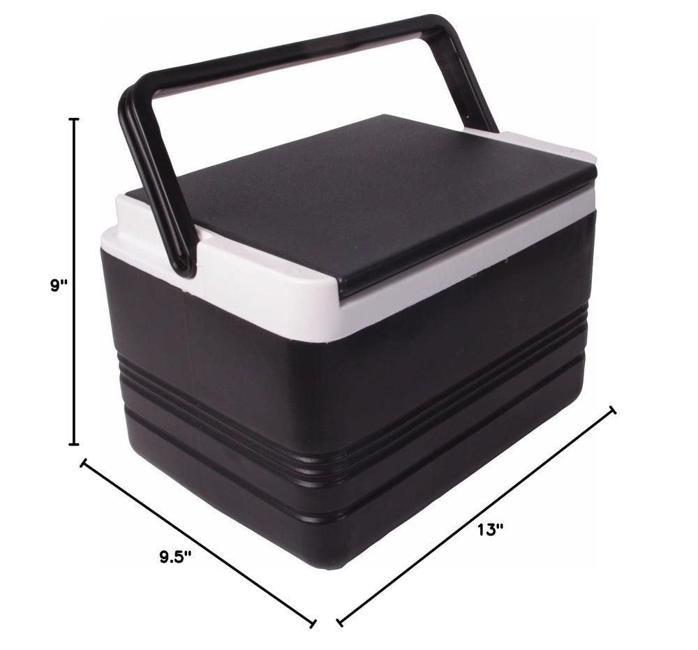 Buggies Unlimited cooler installed on golf cart rear-strut showing convenient reach