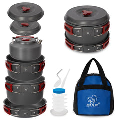 Bulin full set front view showing all 13 pieces and easy pack benefit