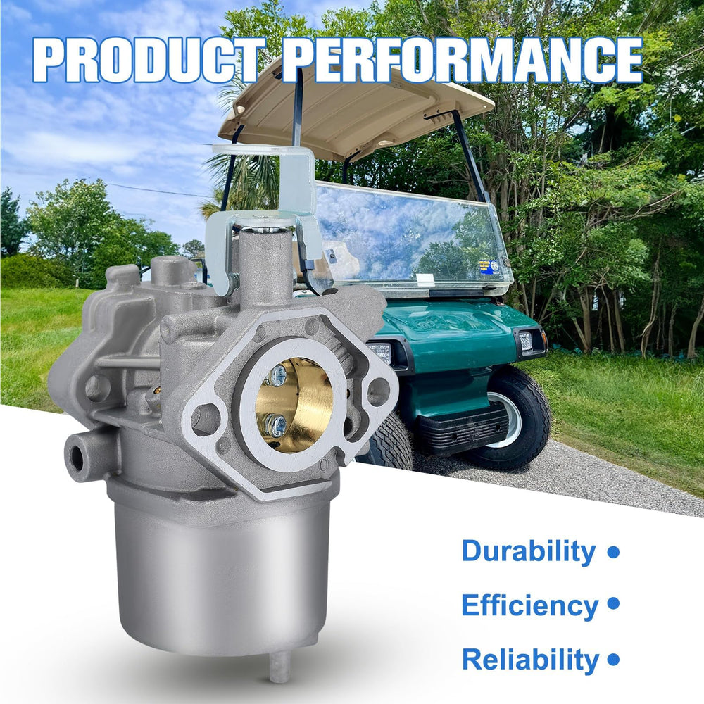 Bullwall golf cart on course lifestyle shot showing restored performance and reliability