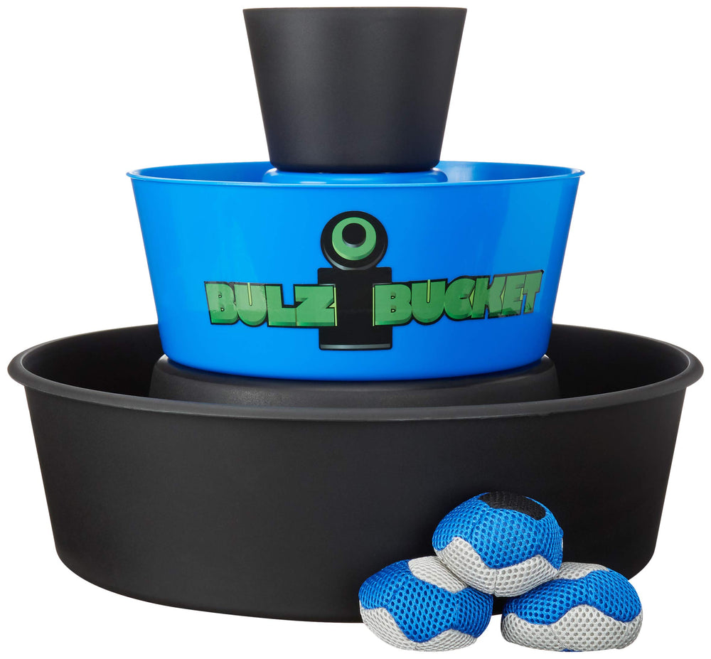 BULZiBUCKET closeup of three-tier scoring zones highlighting strategic play