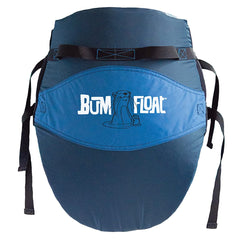 BUM FLOAT side profile on model demonstrating upright hands-free buoyancy