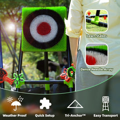 BunnyBoo close-up bristle texture demonstrating durable weatherproof material
