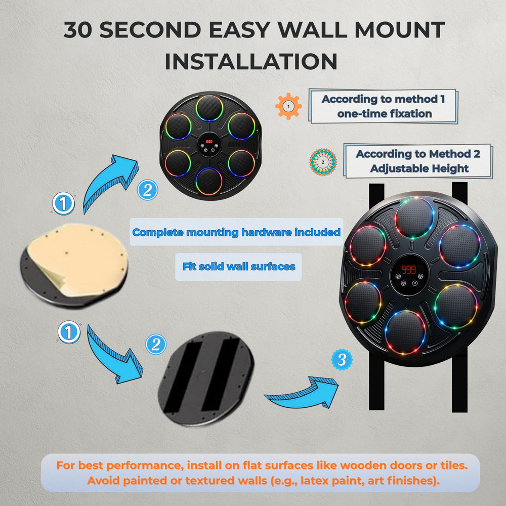 Burwayo side profile of wall mount showing secure installation and stability