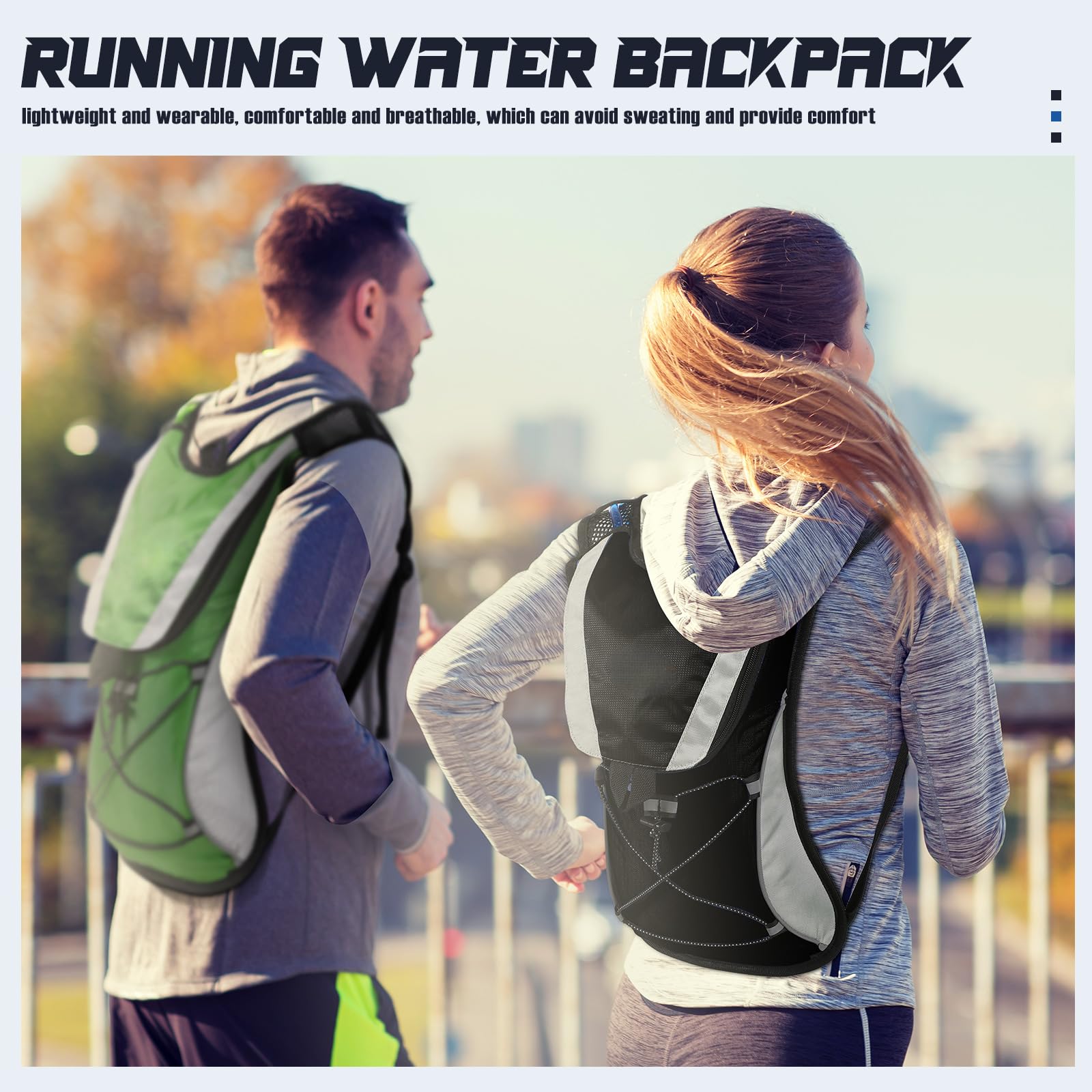 Buryeah pack beside standard bottle to show compact capacity advantage