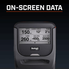 Bushnell Launch Pro rear ports view showing connectivity for easy setup