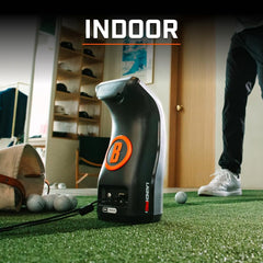 Bushnell LPi mounted in a simulator bay delivering consistent impact data