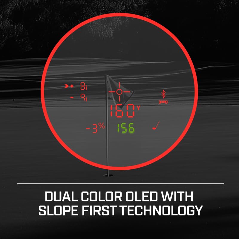 Bushnell Tour V7 Shift side profile highlighting buttons and ergonomic design for one‑hand use