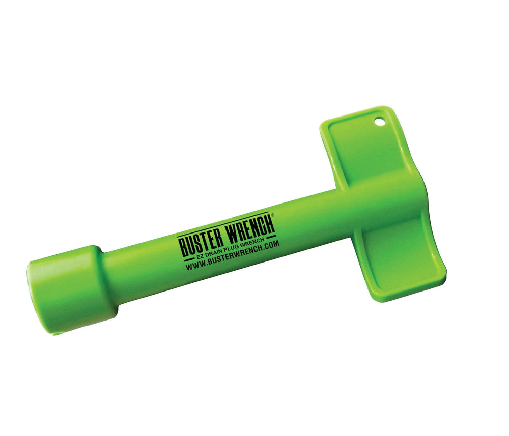 Buster Wrench close-up of socket ends showing sized openings and anti-corrosion nylon construction benefit
