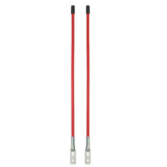 Buyers Products 27" red blade guide front view shows bright visibility and easy mounting