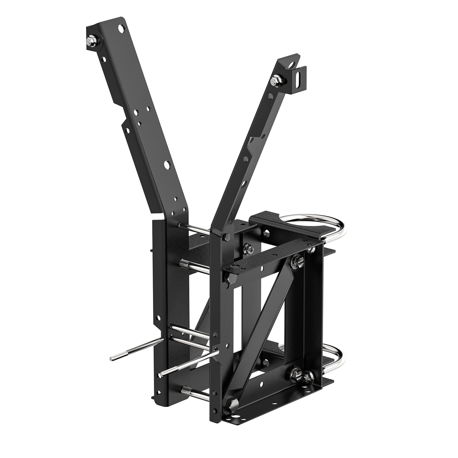 Buzzlett 9594 front view showing sturdy brackets and secure support