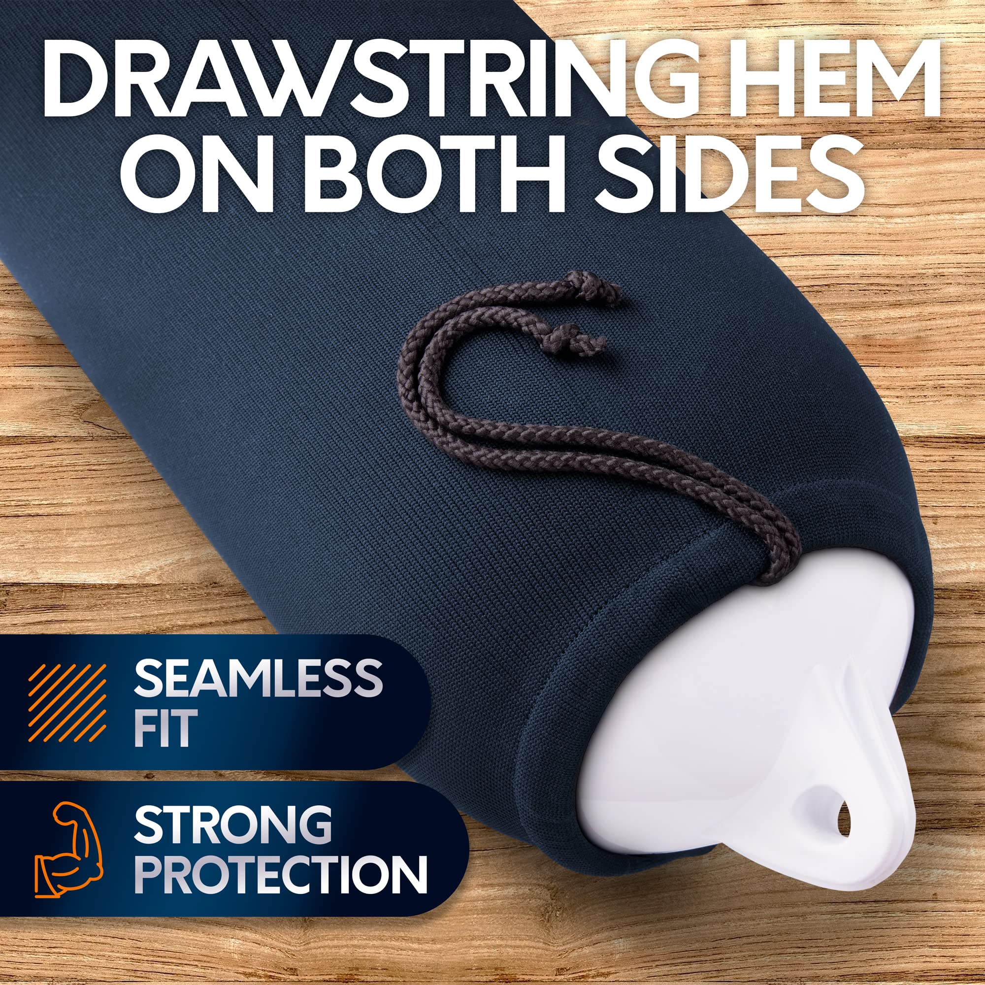Byllstore close detail of end-cap fit showing secure stretch and coverage