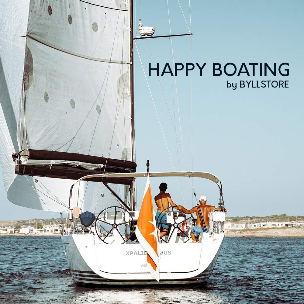 Byllstore lifestyle shot at marina showing polished look and protective function