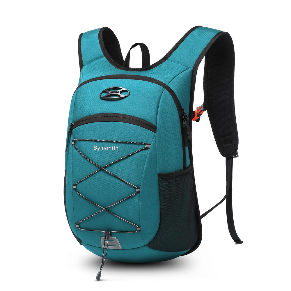 Bymontin front view showing compact silhouette and organized pockets benefit quick access