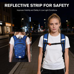 Bymontin side mesh pocket holding water bottle for fast-access hydration benefit