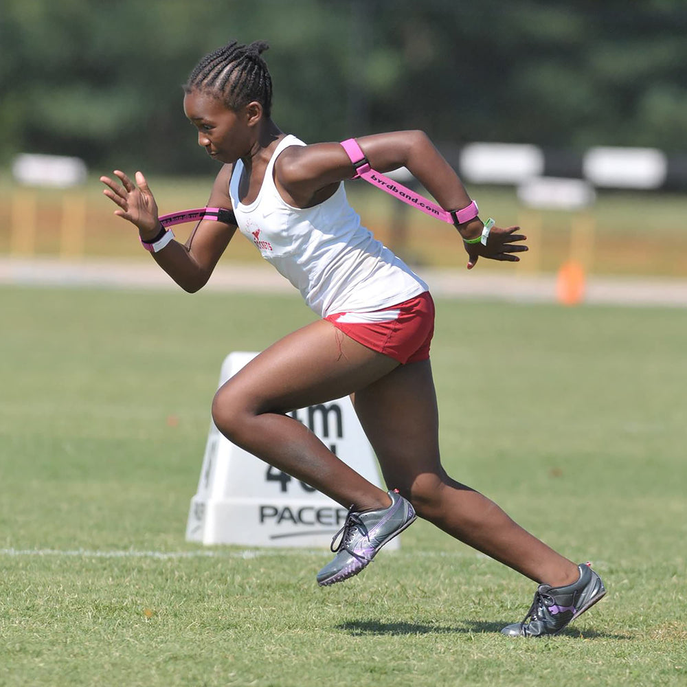 Byrdband used in field training showing practical benefit for sport drills
