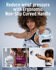 ByZoom Fitness patented weight selector detail demonstrates quick-change convenience