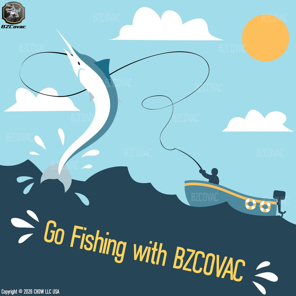 Bzcovac Co-Pilot in a fishing boat lifestyle shot demonstrating flexibility benefit