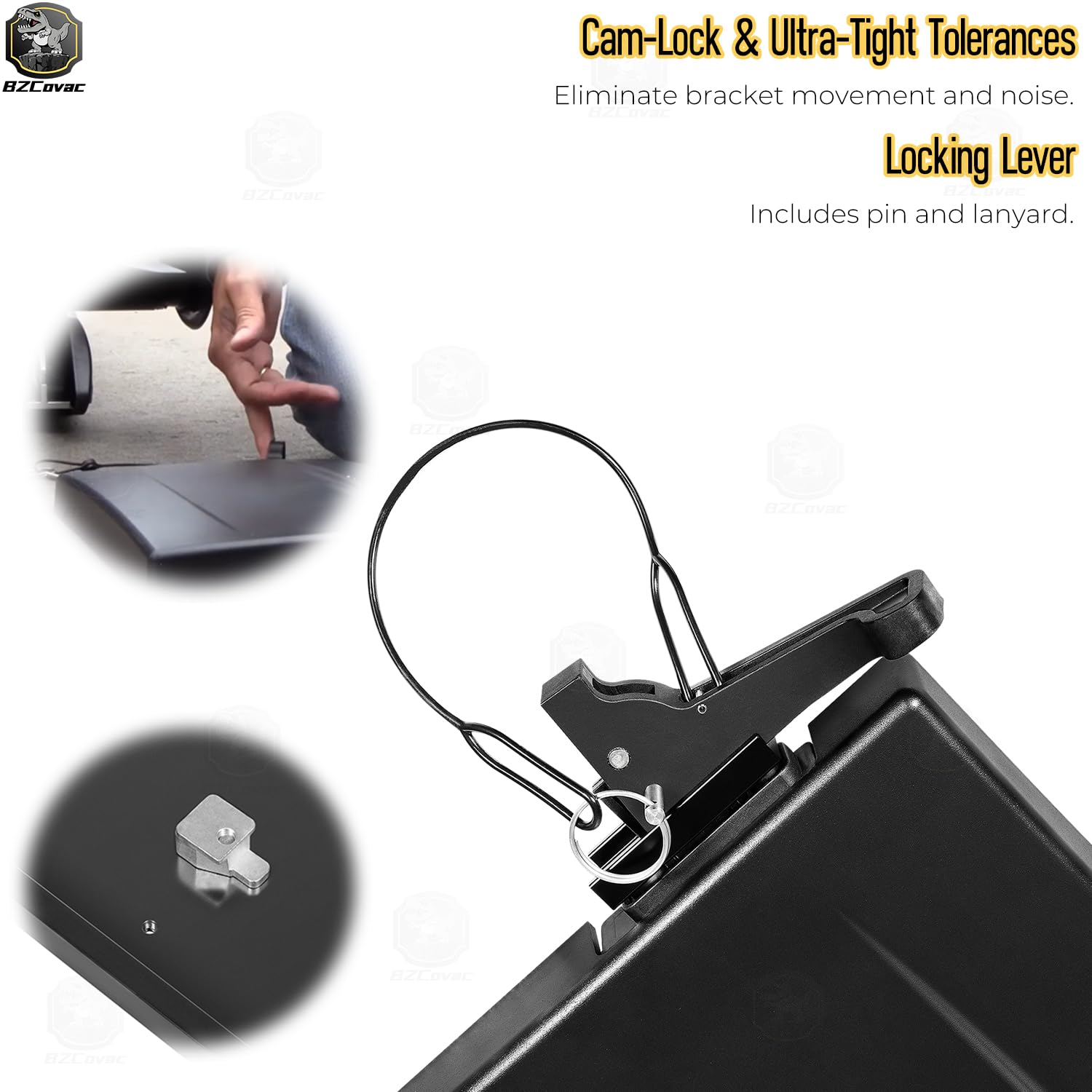 Bzcovac MKA-32 beside ruler showing compact size and fit advantage