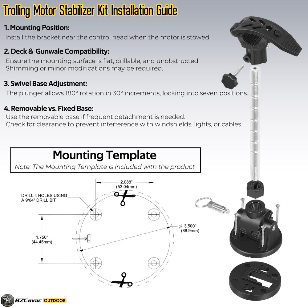 Bzcovac stainless steel hardware kit with corrosion resistance and durability