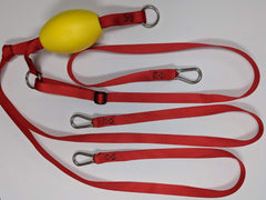 C-Level yellow float detail for visibility and easy retrieval benefit