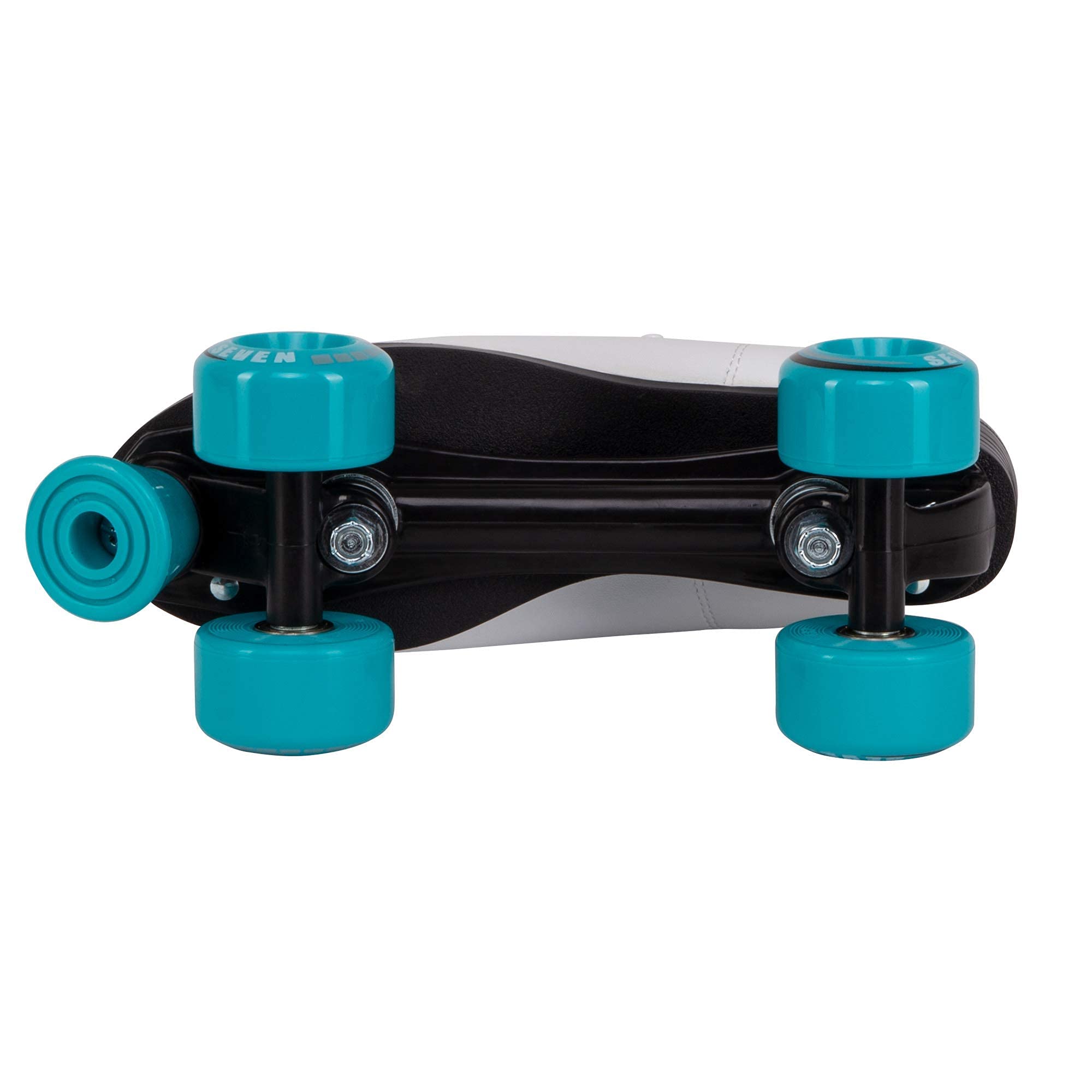 C SEVEN skates being used on a boardwalk showing smooth outdoor roll