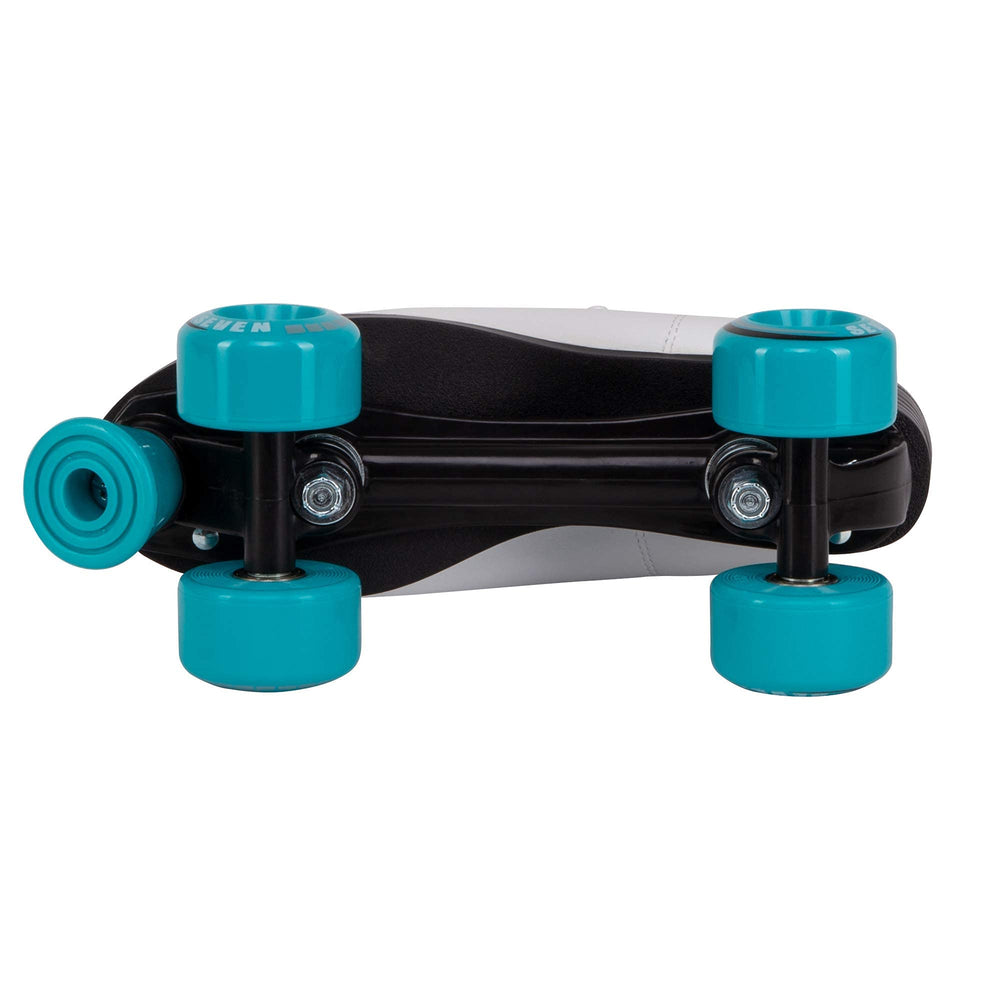 C SEVEN skates being used on a boardwalk showing smooth outdoor roll