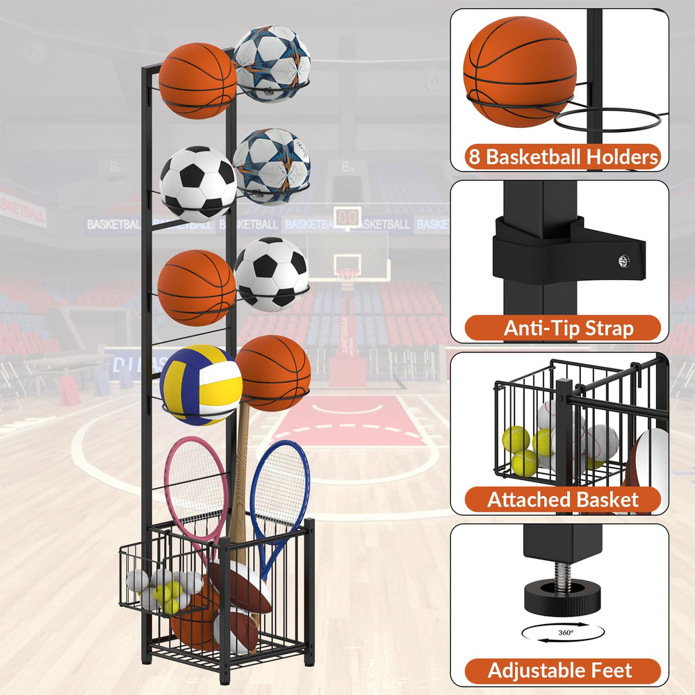 CADUKE detailed shot of large and small baskets keeping accessories grouped and visible