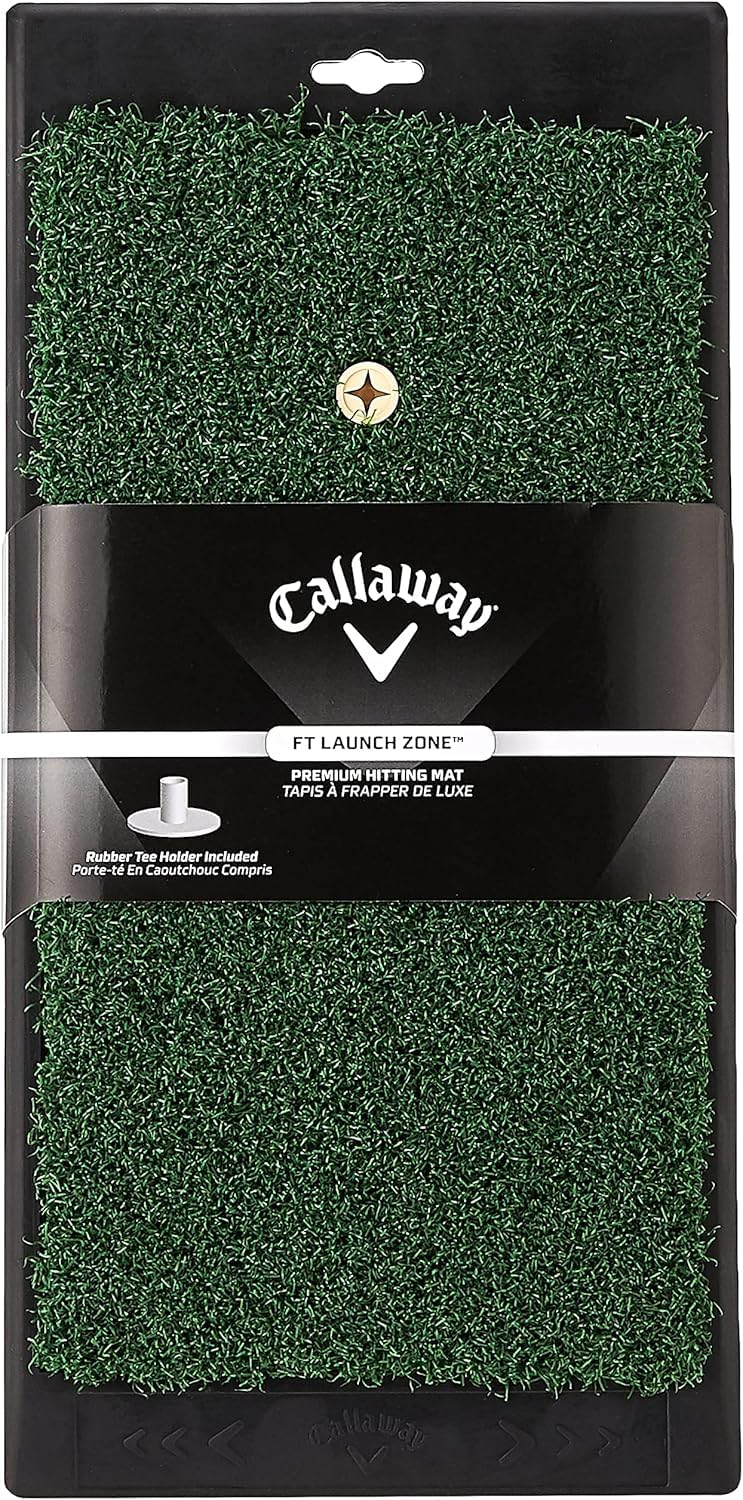Izzo Callaway heavy rubber backing close-up preventing slide and protecting clubs