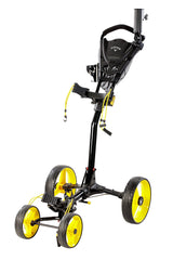 Callaway Trek front view folded compact for easy trunk storage and quick transport