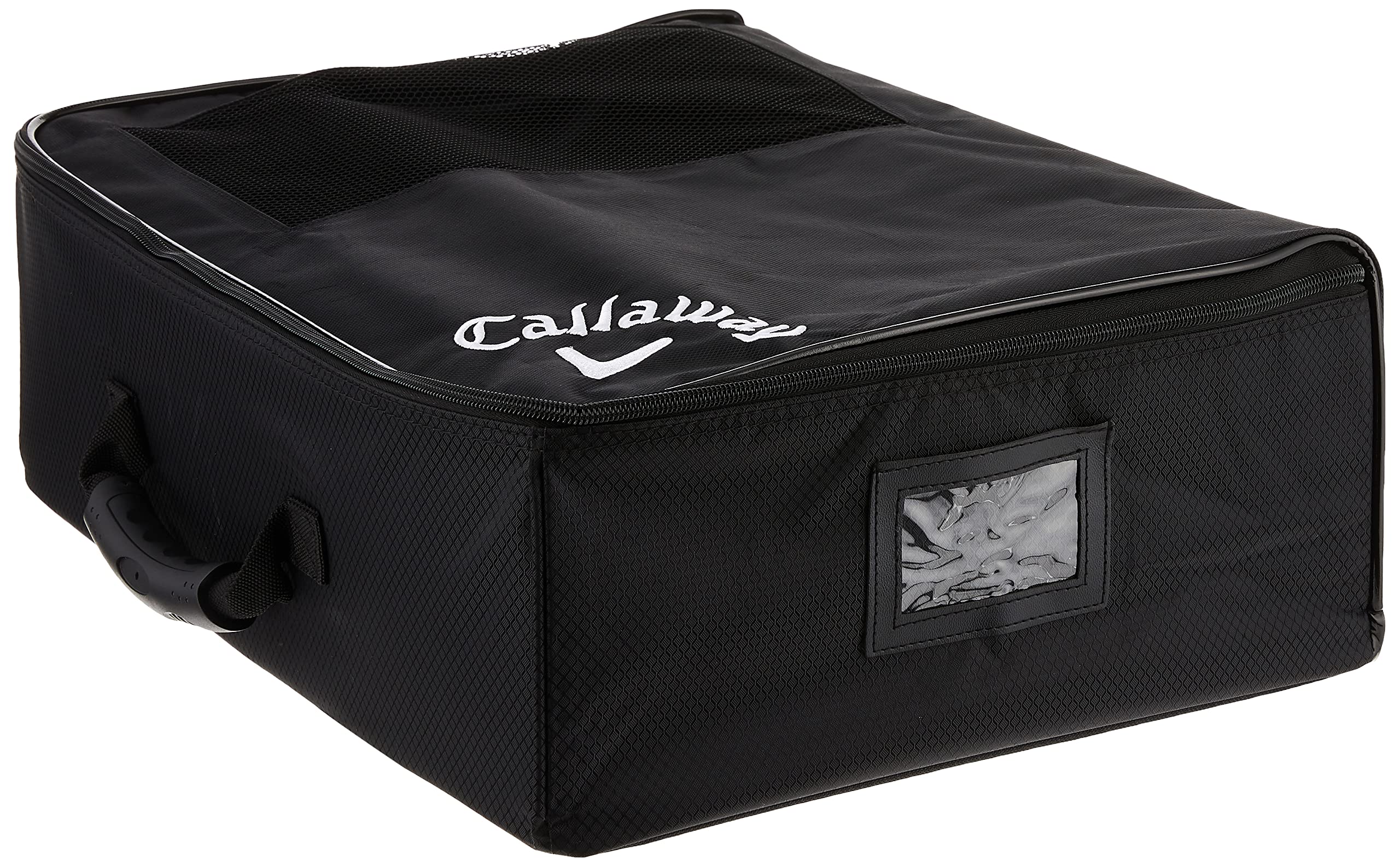 Callaway easy-pull zipper detail built to reduce snag and speed access