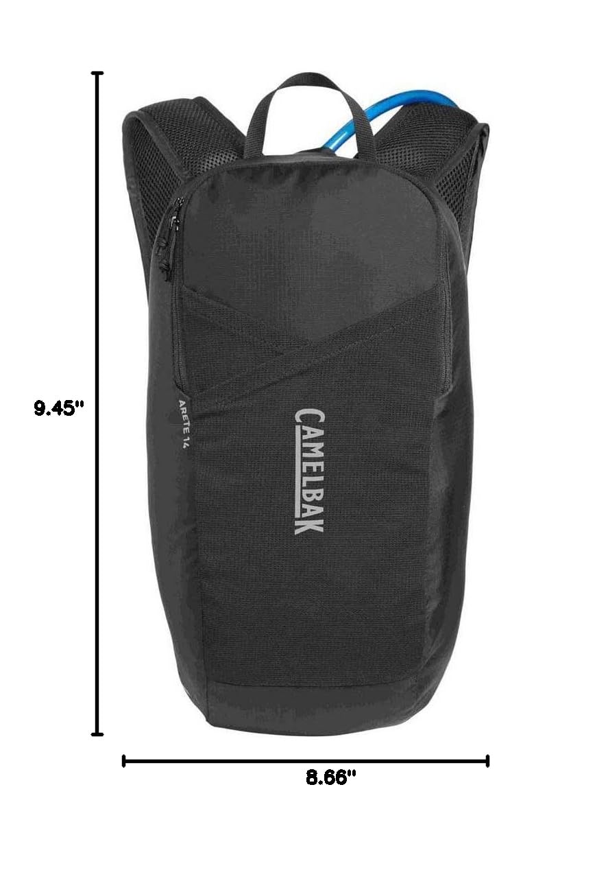 CamelBak Arete 18 worn by hiker on trail illustrating lightweight performance during day treks