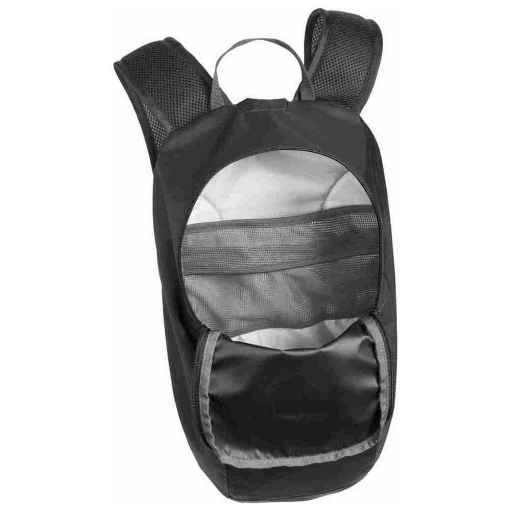 CamelBak Arete 18 next to water bottle showing pack capacity and real-world scale for users