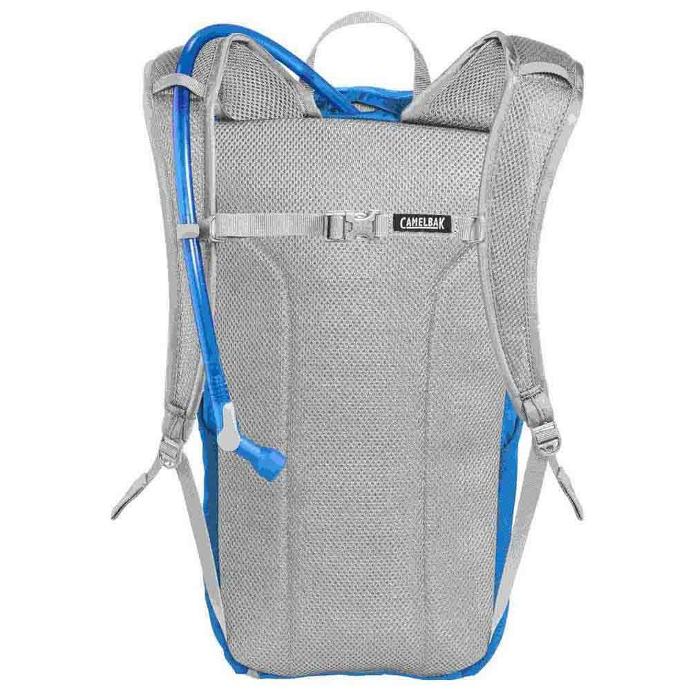CamelBak side stretch pocket holding bottle showing expandable storage benefit