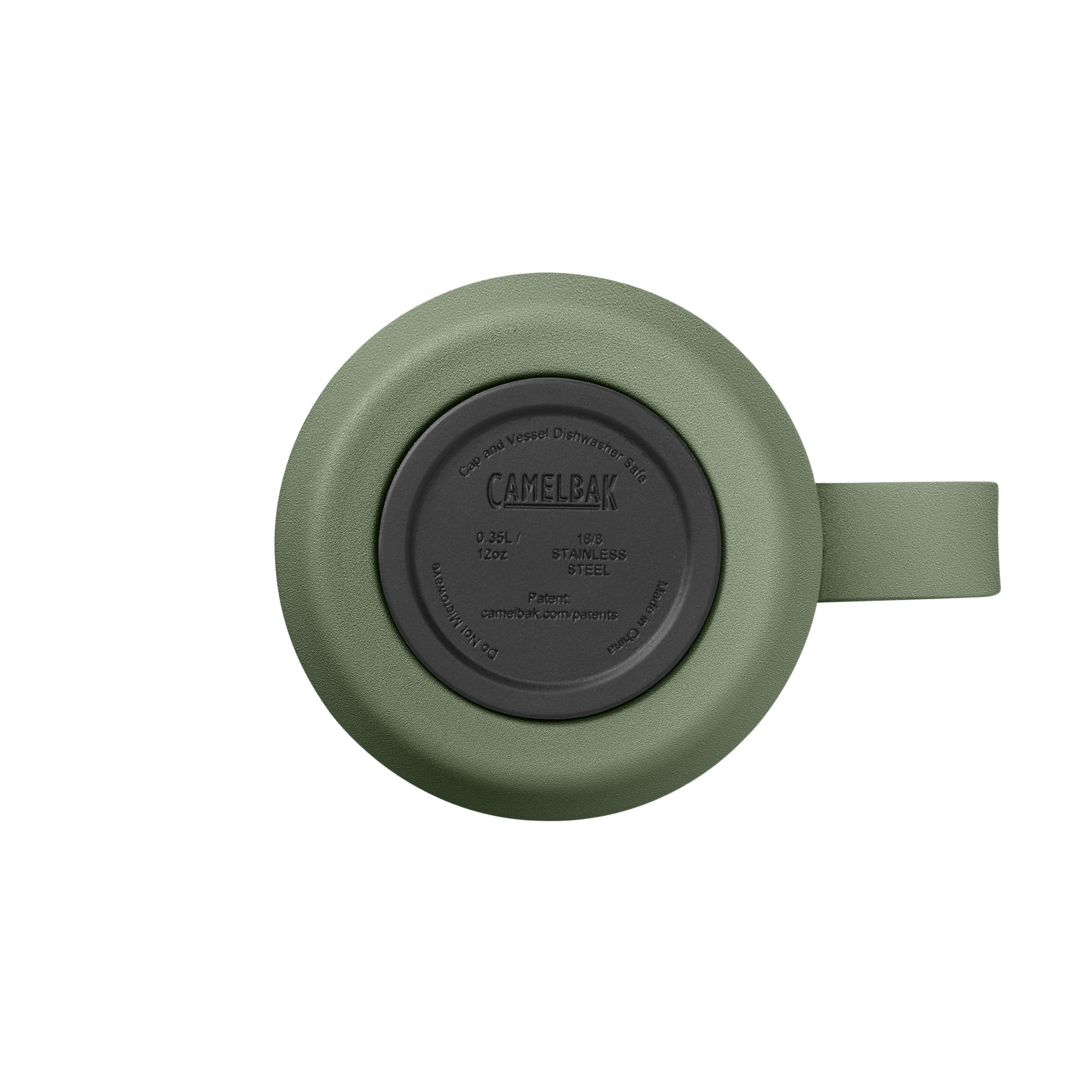 CamelBak mug packed inside backpack showing travel readiness and protection