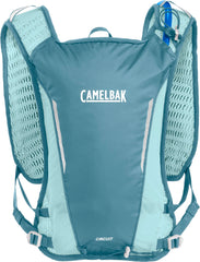 CamelBak 50oz reservoir and hose displayed for hands-free hydration benefit