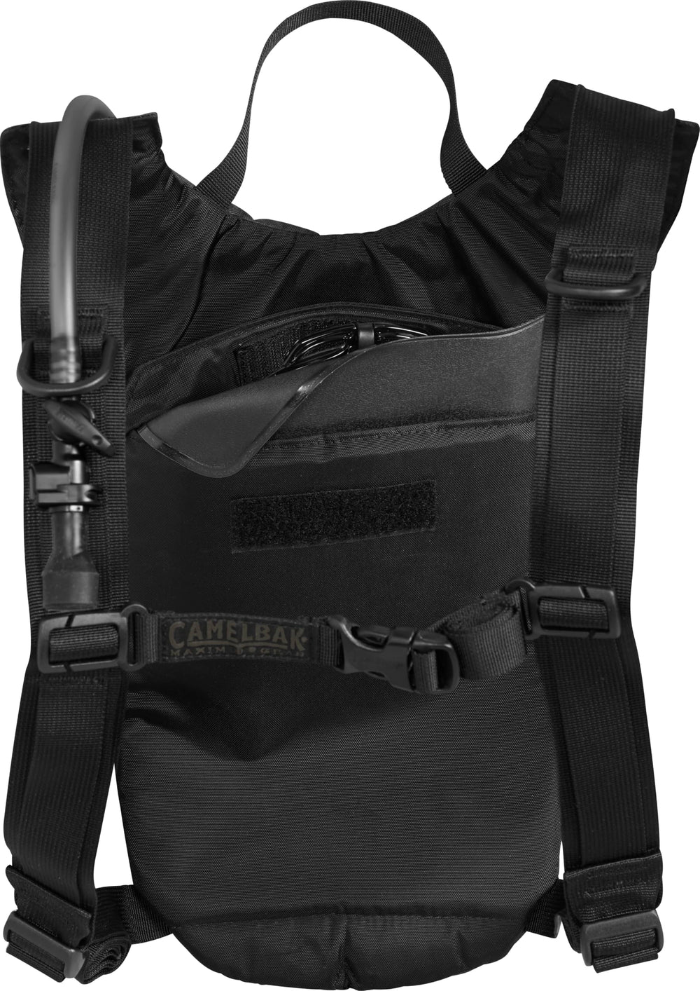 CamelBak Hydrobak worn on runner showing low-profile fit and hands-free hydration benefit