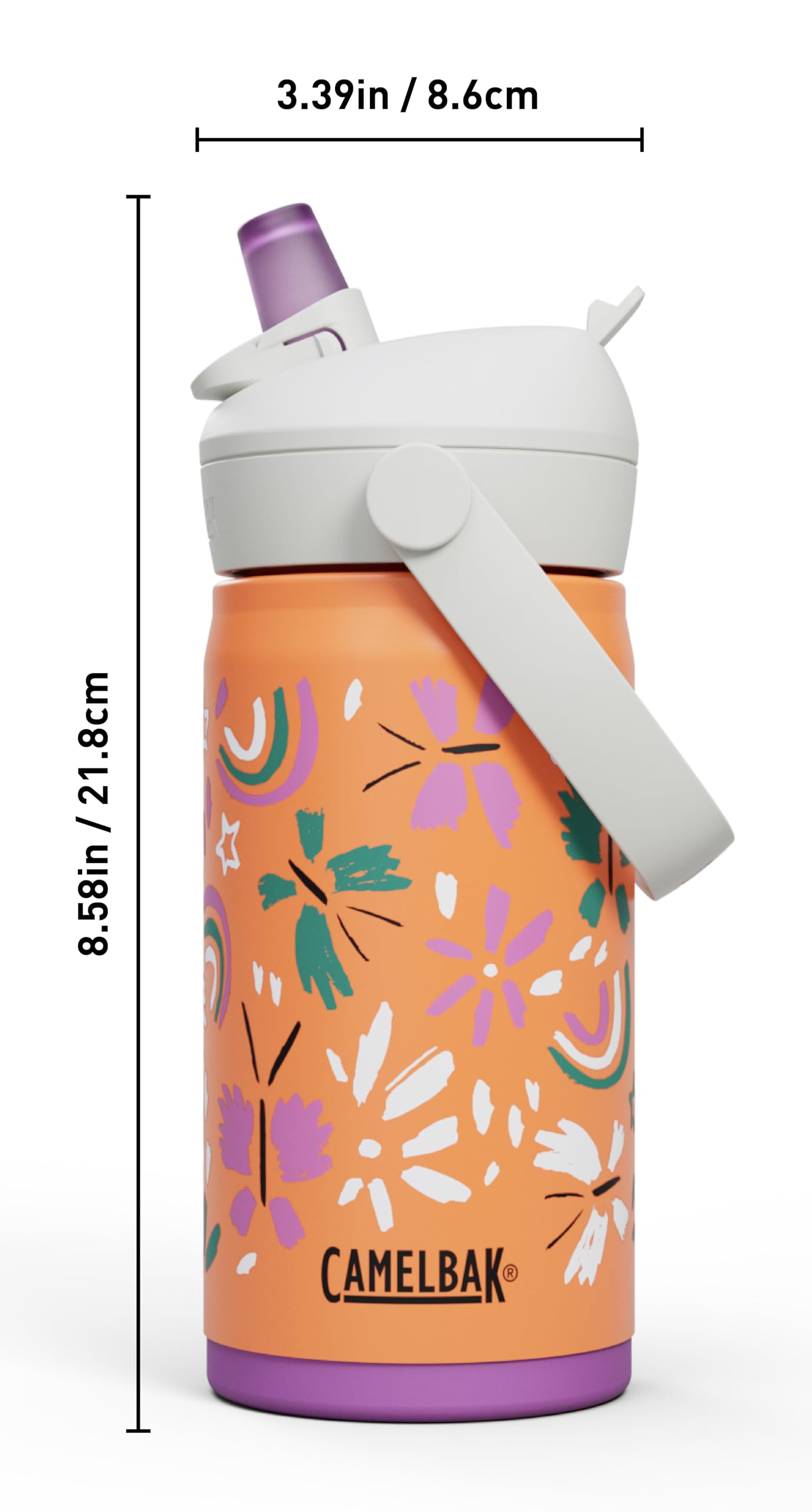 CamelBak insulated cross-section highlighting vacuum insulation keeping drinks cold